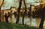 Le Pont de Mantes camille corot